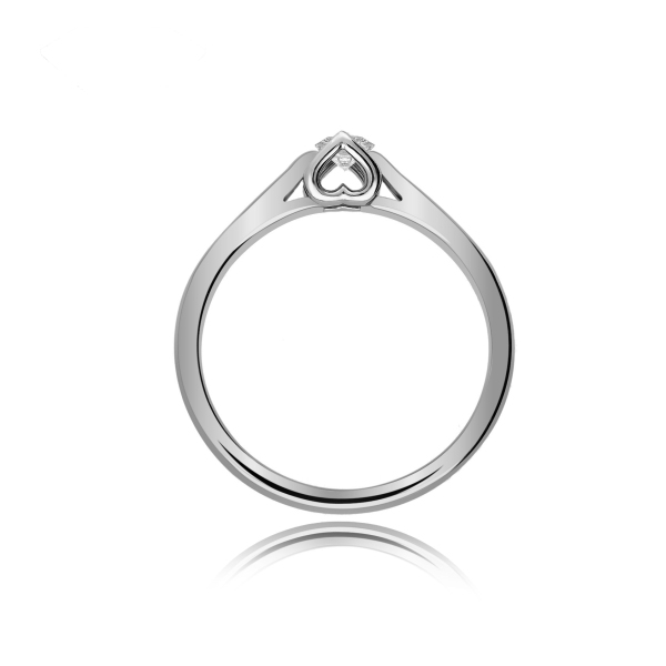 Pierścionek Złoty Z Brylantami 0,15ct RS0383BIS