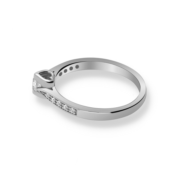 Pierścionek Złoty Z Brylantami 0,15ct RS0383BIS