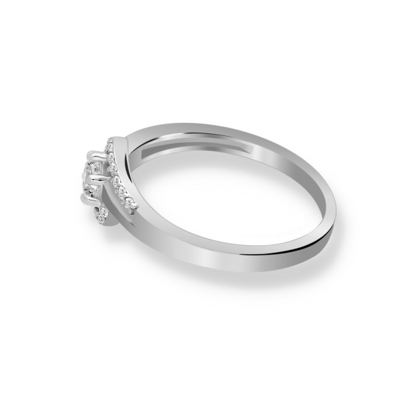 Pierścionek Złoty Z Brylantami 0,29ct RS0340