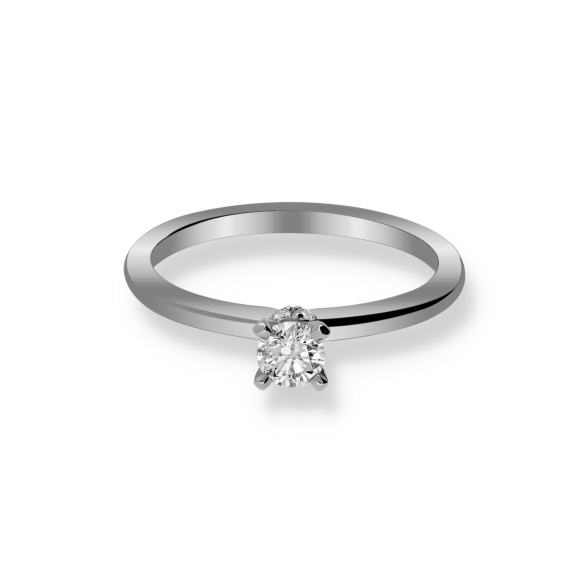 Pierścionek Złoty Z Brylantami 0,28 ct RSM0003