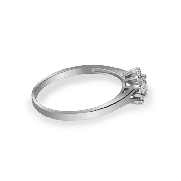 Pierścionek Złoty Z Brylantami 0,32ct RS0315