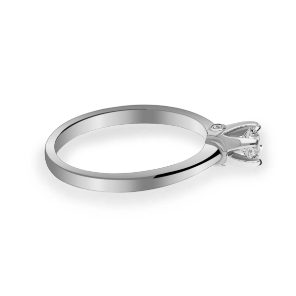 Pierścionek Złoty Z Brylantami 0,28ct RS0473