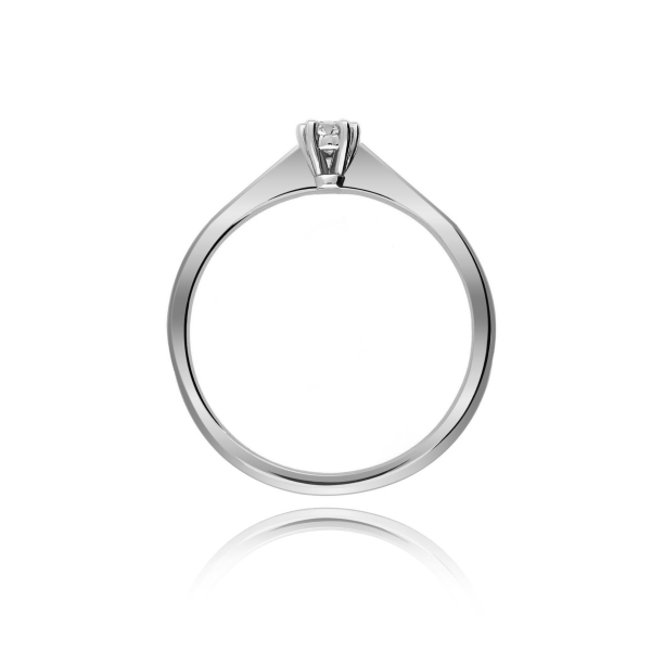 Złoty Pierścionek Z Brylantem 0,15ct RS0408