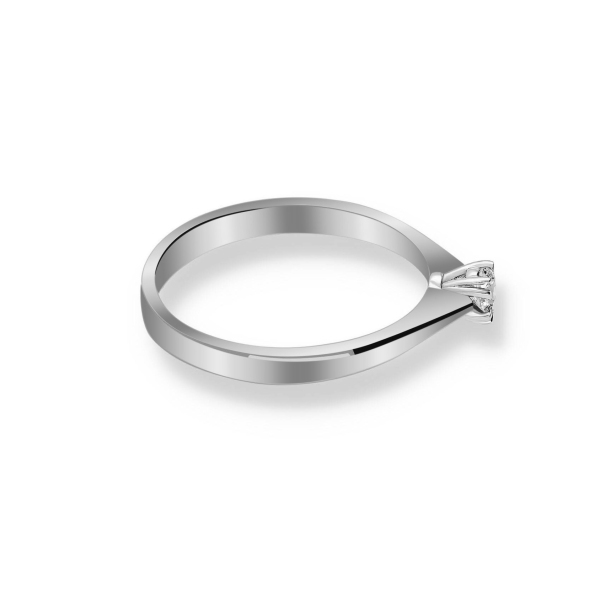 Złoty Pierścionek Z Brylantem 0,15ct RS0408