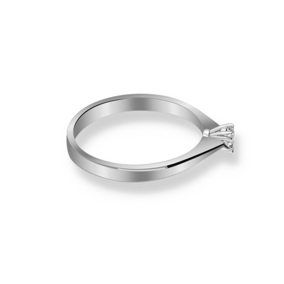 Złoty Pierścionek Z Brylantem 0,15ct RS0408