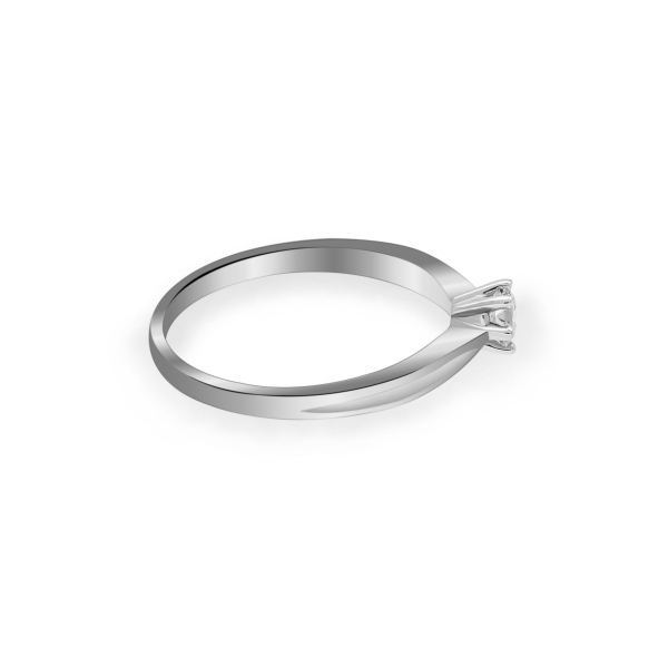 Złoty Pierścionek Z Brylantem 0,20ct RS0435