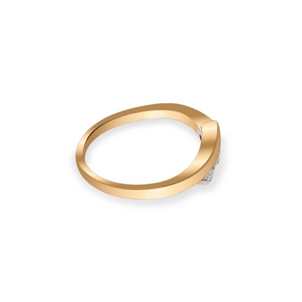 Złoty Pierścionek Z Brylantami 0,19ct RS0199