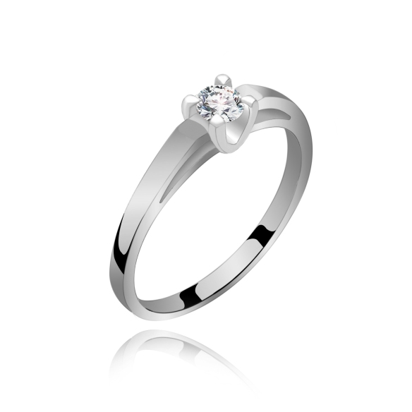 Pierścionek Złoty Z Brylantem 0,20ct RS0277