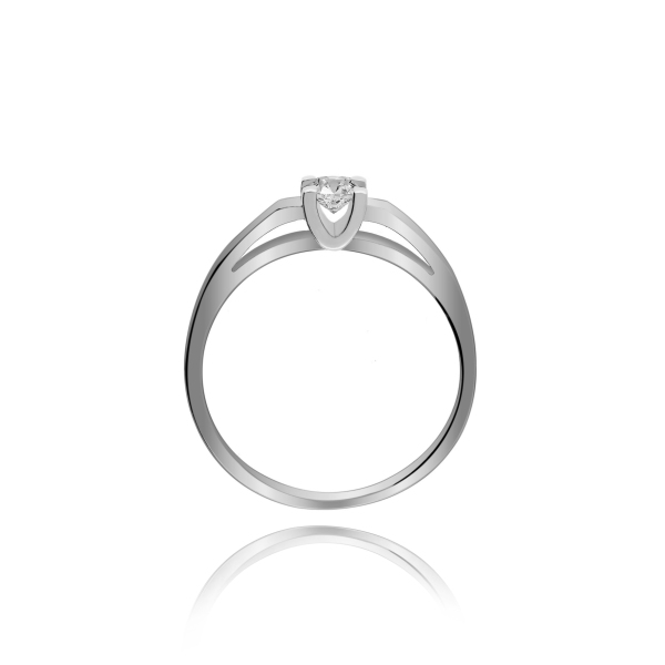 Pierścionek Złoty Z Brylantem 0,20ct RS0277