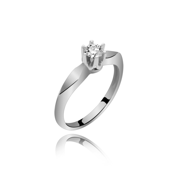 Pierścionek Złoty Z Brylantem 0,30ct RS0055