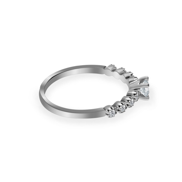 Pierścionek Złoty Z Brylantami 0,27ct RS0308