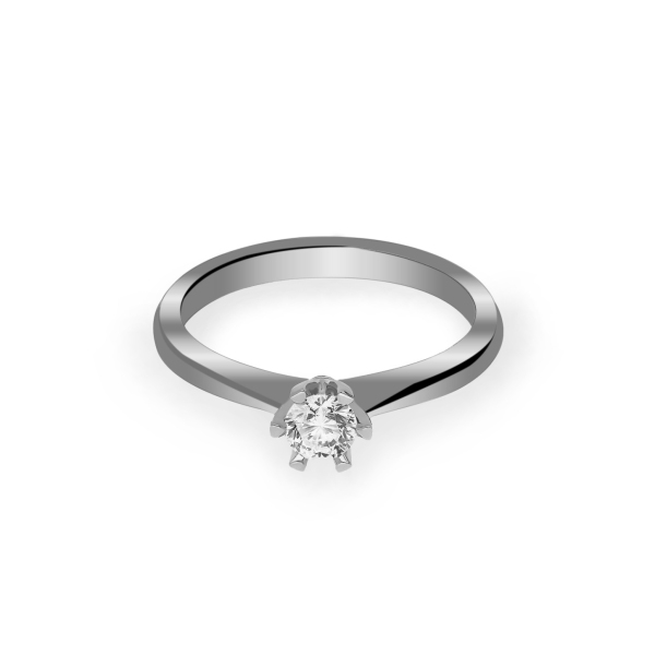 Złoty Pierścionek Z Brylantem 0,30ct RSDI07