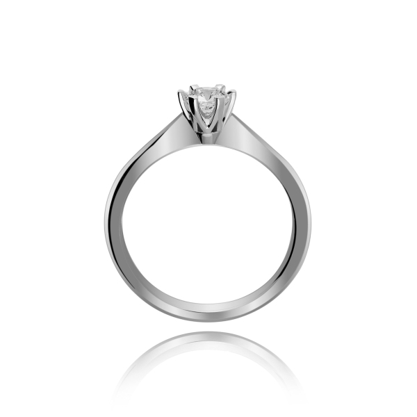 Złoty Pierścionek Z Brylantem 0,30ct RSDI07