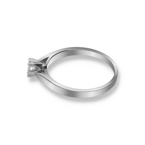 Pierścionek Złoty Z Brylantem 0,20ct RS0336