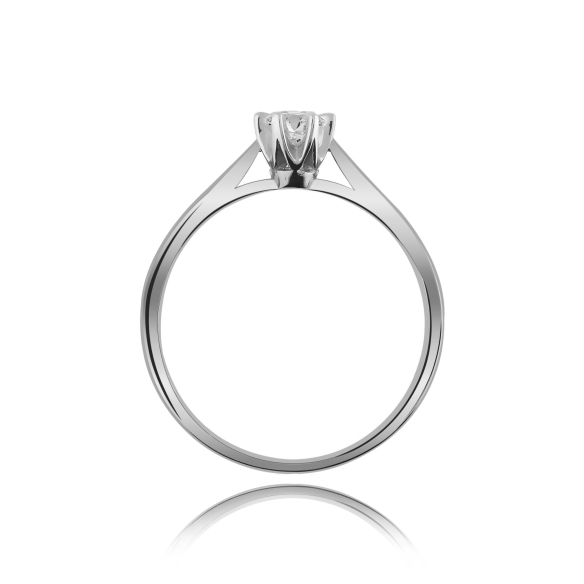 Pierścionek Złoty Z Brylantem 0,20ct RS0336