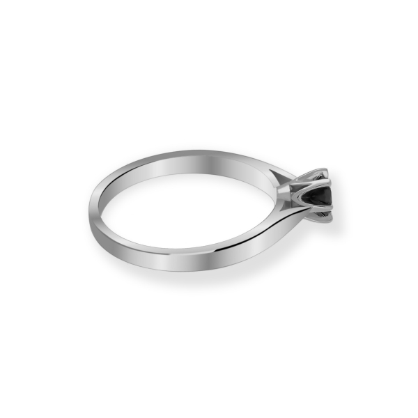 Pierścionek Z Czarnym Brylantem 0,25ct RS0336