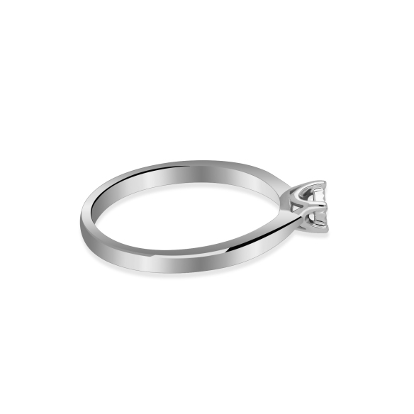 Pierścionek Złoty Z Brylantem 0,06ct RSDI348