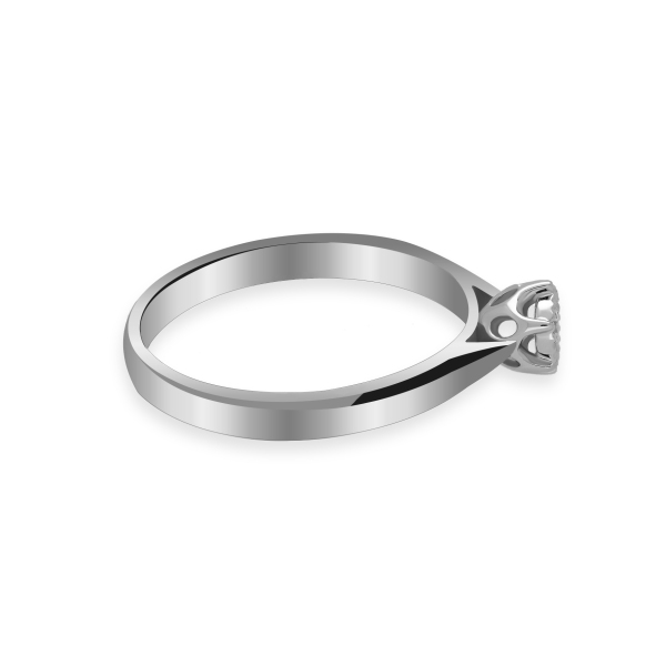 Pierścionek Złoty Z Brylantem 0,10ct RSDI4