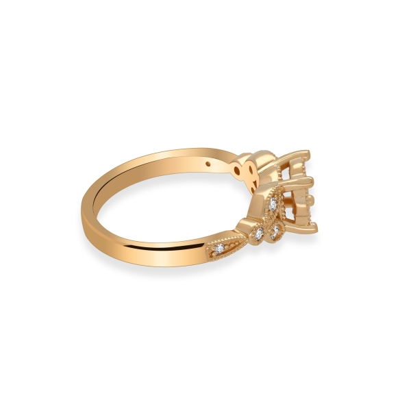 Złoty Pierścionek z Brylantami 0,30ct RSTB34