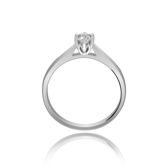 Pierścionek Zaręczynowy Z Brylantem 0,20 ct RS0295