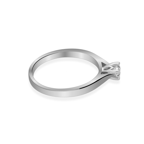 Pierścionek Zaręczynowy Z Brylantem 0,20 ct RS0295