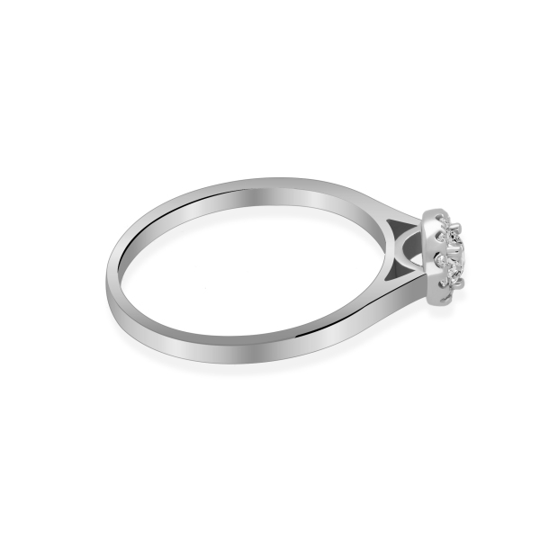 Pierścionek Zaręczynowy Z Brylantami 0,21ct RS0369