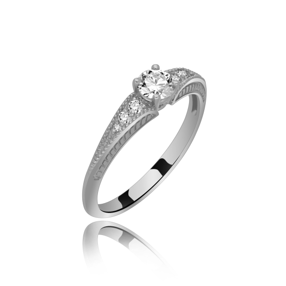 Złoty Pierścionek Z Brylantami 0,37ct RS0990