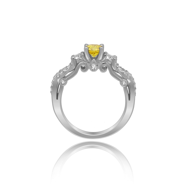 Złoty Pierścionek Z Brylantami 0,89ct RSM0010