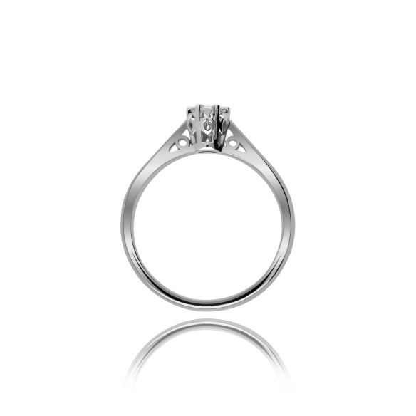 Pierścionek Złoty Z Brylantem 0,25ct RS0148