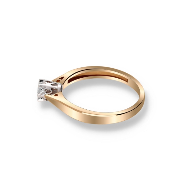 Pierścionek Złoty Z Brylantem 0,25ct RS0148