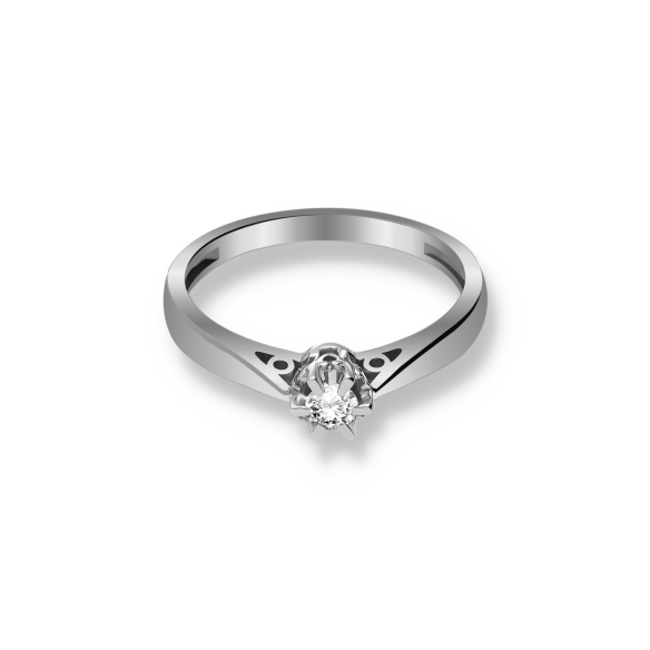 Pierścionek Złoty Z Brylantem 0,25ct RS0148