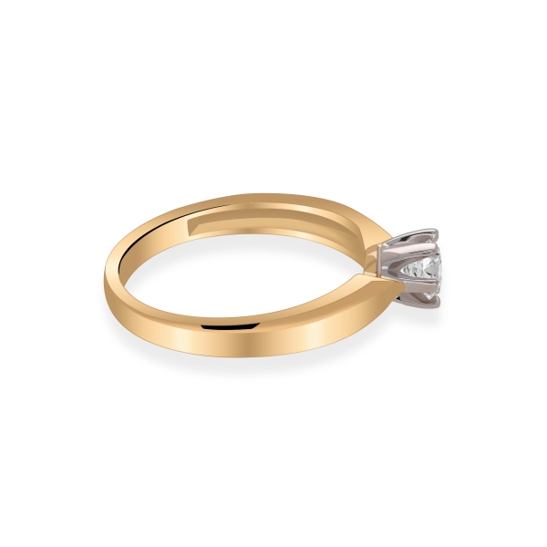 Pierścionek Złoty Z Brylantem 0,25ct RS0362