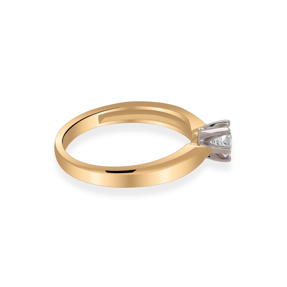 Pierścionek Złoty Z Brylantem 0,25ct RS0362