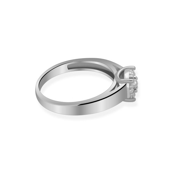 Pierścionek Złoty Z Brylantami 0,18ct RS0130