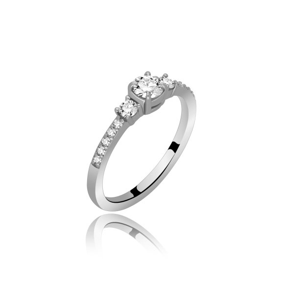 Pierścionek Złoty Z Brylantami 0,50ct RSM0011