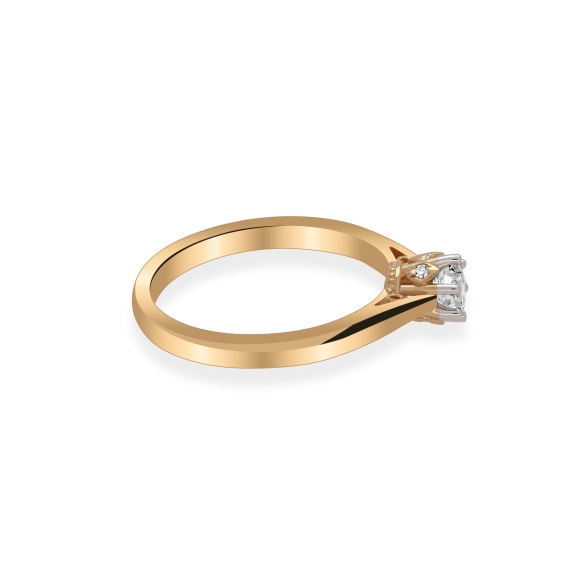 Pierścionek Zaręczynowy Z Brylantami 0,29ct RSTB58