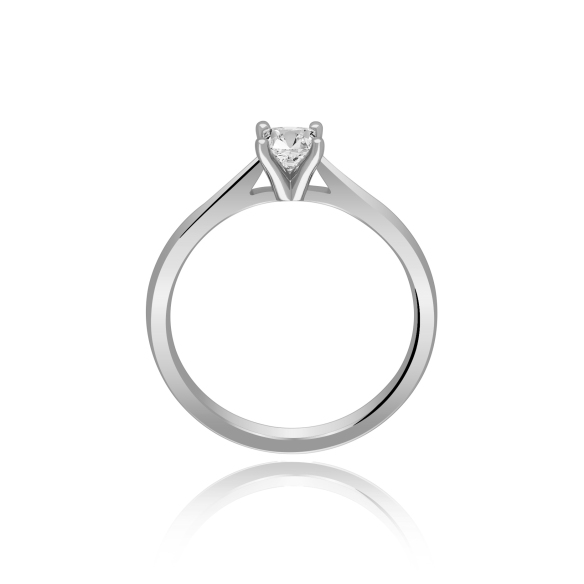 Pierścionek Złoty Z Brylantem 0,30ct RS0001