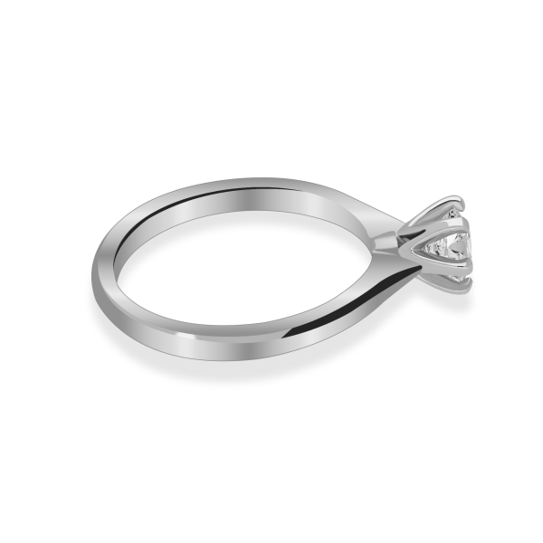 Pierścionek Zaręczynowy Z Brylantem 0,50 ct RSDI07