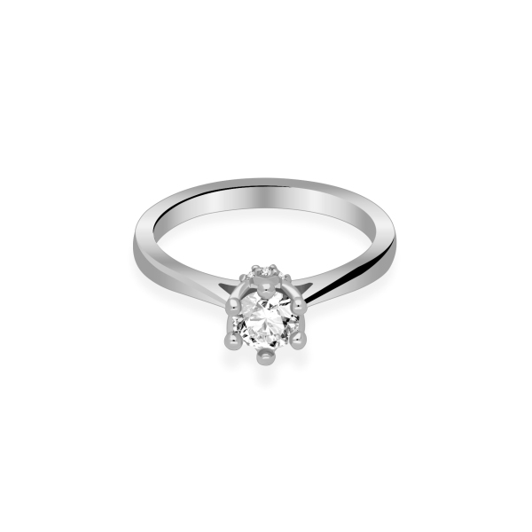 Pierścionek Złoty Z Brylantami 0,53ct RS0414