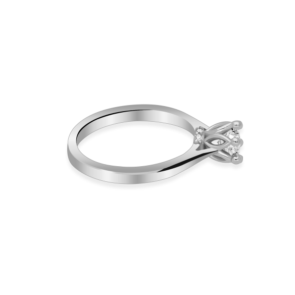 Pierścionek Złoty Z Brylantami 0,53ct RS0414