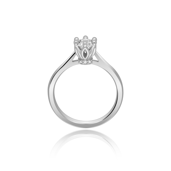 Pierścionek Złoty Z Brylantami 0,53ct RS0414