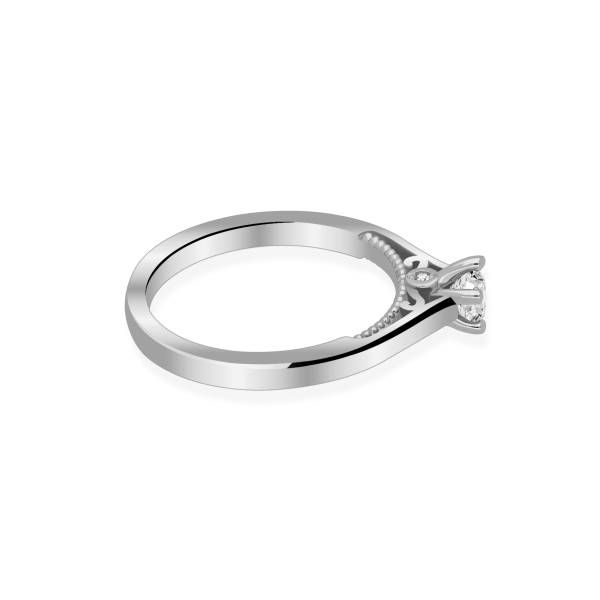 Pierścionek Złoty Z Brylantami 0,36ct RS00R1