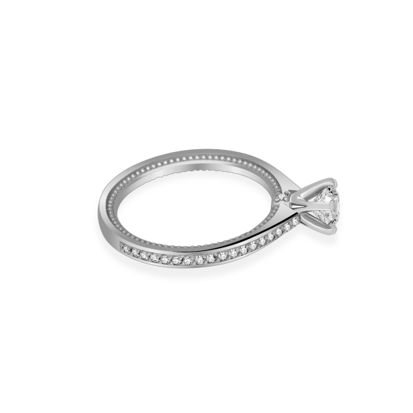 Pierścionek Złoty Z Brylantami 0,69ct RS0000R