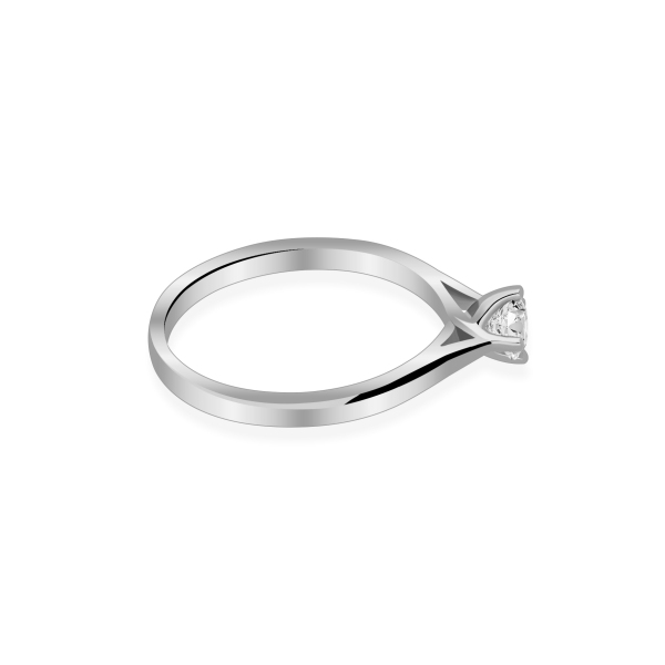 Pierścionek Złoty Z Brylantem 0,30ct RS0273