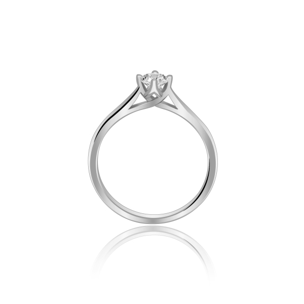 Pierścionek Złoty Z Brylantem 0,30ct RS0273