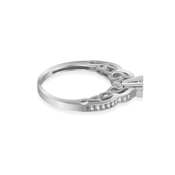 Pierścionek Zaręczynowy Z Brylantami 0,28ct RSI004