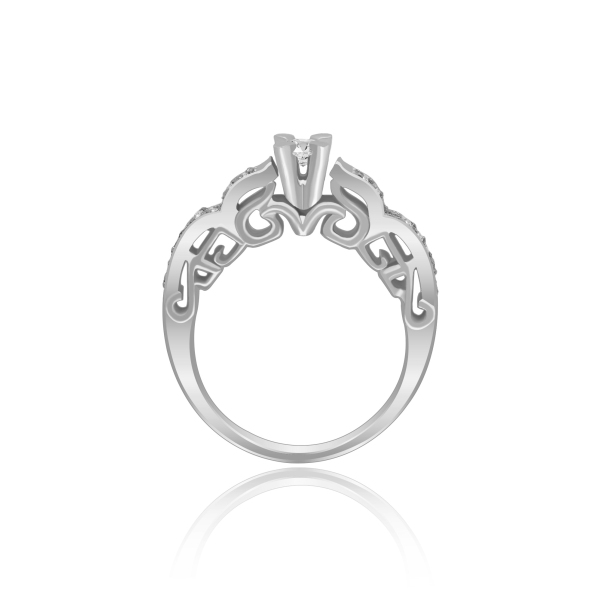 Pierścionek Zaręczynowy Z Brylantami 0,28ct RSI004