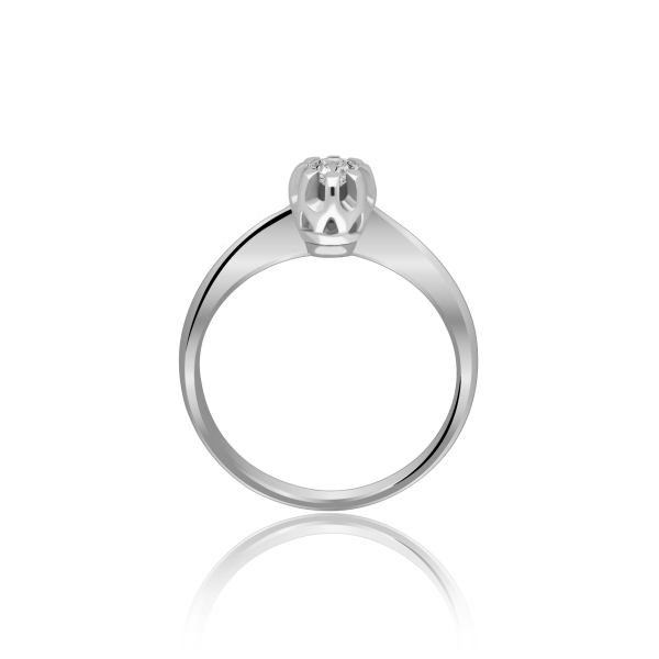 Złoty Pierścionek Z Brylantem 0,15ct RSI002