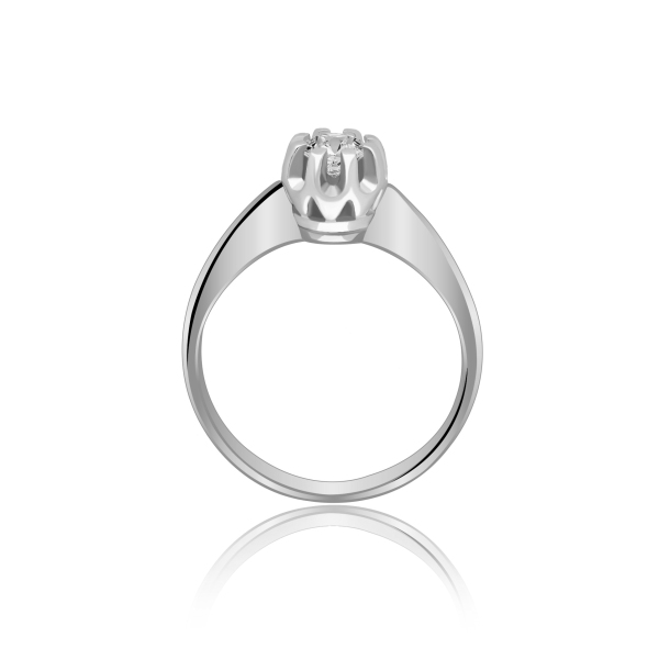 Złoty Pierścionek Z Brylantem 0,30ct RSI007