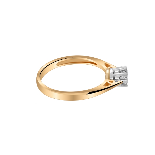 Złoty Pierścionek Z Brylantem 0,30ct RSI006